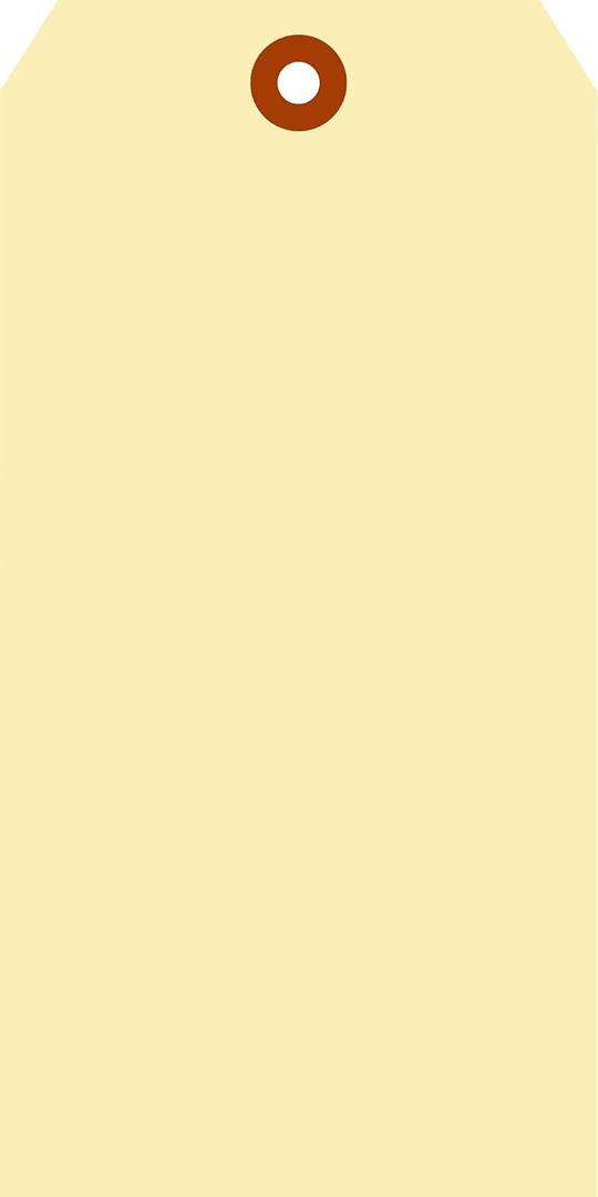 SmartSign (1000-Pack) Blank Manila Tags - Size #7, 5.75" x 2.875", 10-Point Cardstock, Write-On Paper Hang Tags with Reinforced Fiber Patch, for Shipping/Retail/Craft