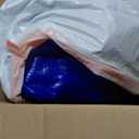 Mattress Bags for Moving, Twin Mattress Storage Bag with Handles and Zipper, Waterproof Heavy Duty Drag-Resistant Reusable Mattress Protector Cover for Moving, Blue, Twin