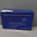 Fisherg 2 Pack Controllers with Charging Dock Station for PS4 Controller, Wireless Controller Compatible with PS4/Pro/Slim Consoles, with LED Charging Dock, Black