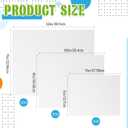 Marspark 150 Sheets Printmaking Paper, 5"x7", 8"x10", 9"x12", Printmaking Supplies, Artist Paper for Adults and Students Block Printing, Screen Gel Printing, White