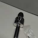 BlueFire 4 in 1 Karaoke Wireless Microphone with LED Lights, Portable Microphone for Kids, Great Gifts Toys for Kids, Girls, Boys and Adults (Black)