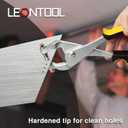 9.5 Inch Ceiling Grid Punch - Metal Sheet Pliers for Suspended Ceiling