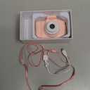 Kids Camera,26MP HD Mini Selfie Digital Camera for Kids,Toddler Camera1080P Video,Outdoor Toy for Holiday,Birthday Xmas Gift for 3-8 Years Old Girl Boy,Pink