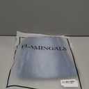 Flamingals Boot Cut Jeans for Women Mid Waist Flared Strechy Trendy Straight Leg Denim Pants (Medium, Light Blue)