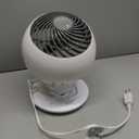 IRIS USA WOOZOO Air Circulator Fan with Remote, Oscillation, 3 Speeds, 52ft Max Air Distance, Adjustable Tilt, Quiet Motor, Small Fan for Bedroom, Office, Dorm, White