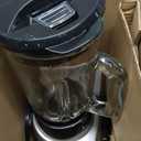 BLACK+DECKER PowerCrush Multi-Function Blender with 6-Cup Glass Jar, 4 Speed Settings, Silver