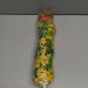 HyeFlora Artificial Flowers for Outdoors Decoration, 2Pcs Fake Hanging Spring Decor, Yellow and Orange Realistic Plants, UV & Fading Resistant Silk Flower for Porch Patio Balcony Planter Yard