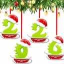 Christmas Ornament 2026 for Christmas Tree Hanging DecorationsDated Resin Ornaments 2026 Keepspake Yearly for Holiday Decorative Gift (2026)