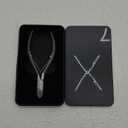 Cuticle Trimmer 3/4 Jaw Extremely Sharp Cuticle Nippers Scissors Stainless Steel Clippers Cutter Remover Pedicure Manicure Nail Tool, opove X7, Space Gray