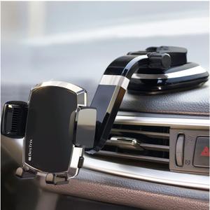 Bestrix SmartClamp Car Phone Mount | Dashboard Cell Phone Car Phone Holder Compatible with iPhone 13 12 11 Pro, Xr, Xs, XS MAX,XR,X, Galaxy S20 Note 20 Ultra & All Smartphones