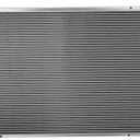 3 Row Aluminum Radiator For 1973-1987 Chevy C10 C20 C30 K10 K20 K30 GMC C2500 1974 1975 1976 1977 1978 1979 1980 1981 1982 1983 1984 1985 1986 1987 Radiators