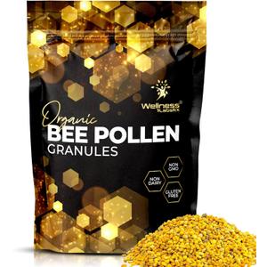 Bee Pollen Granules Third-Party Tested, 1 Lbs. - Bee Pollen for Women, Keto-Friendly Super Food Supplement Packed with Proteins, Vitamins & Minerals - Immune Support, Energy Boost, Digestive Wellness