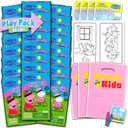 Peppa Pig 24 Count Mini Party Favors - Grab n Go Play Packs with Coloring Pages, Stickers & More (Peppa Pig Birthday Party Supplies)