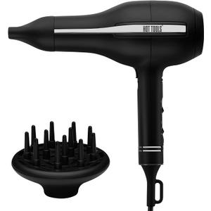 HOT TOOLS Pro Artist Black Gold Hair Dryer - Fast Drying with Even Heating for Less Damage and Dual Voltage, Travel Hair Dryer - 2000 Watts (1 Size)