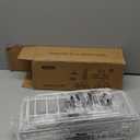 Veken 6-Pack Rustproof&Waterproof Shower Caddy, Adhesive Shelves Rack with Soap Holder, Large Bathroom & Washroom Organizer, No Drilling Wall-Mounted Kitchen&Home Decor,Ideal for Bathtub Storage,White