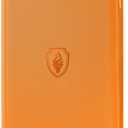 Premium Zip Card Binder - 9 Pocket Trading Binder, PU Cover Zipper Collection Album, Sturdy 360 Side-Loading Folder Holder for MTG, TCG, Game Cards, Sports Cards - Orange (9 Pocket - 13.9" x 10.5")