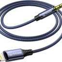 Lighting to 3.5mm Male Adapter Auxiliary Adapter