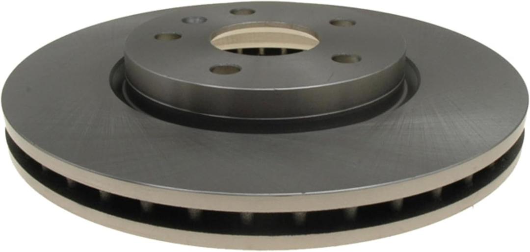ACDelco Silver Non-Coated Front Brake Rotor 18A2719A | GM 19286253 Brake Rotors for Select Chevy, Chevrolet, GMC, Buick, and more