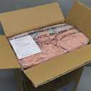 ENITYA Toddler Travel Bed, Folding Floor Cot for Travel, Portable Kids Bed for Sleeping, Washable Toddler Cot for Children 1 4yr Old, Pink (55*25*7in)