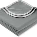 Cooling Blankets, Double-Sided self-Cooling Blankets, Sweat-Absorbing and Breathable, Charcoal Gray Bed Blankets, Sofa Blankets, Travel Blankets(Charcoal,150 x 200 cm)