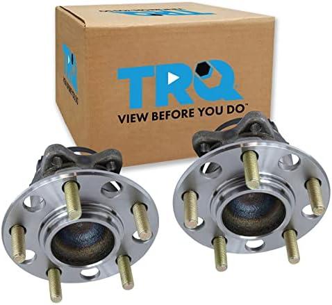 TRQ 1 Piece Rear Wheel Bearing & Hub Assembly Set with ABS Sensor Compatible with 2015-2019 Hyundai Sonata 2016-2021 Tucson 2019-2022 Veloster N 2017-2020 Kia Cadenza 2016-2020 Optima 2017-2021 Sport