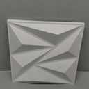 STICKGOO 33 Pack 3D Wall Panels for Interior Wall Decor, 12''x12'' PVC Textured Panels, White Accent Wall Panles for Living Room, Bedroom, TV Background