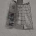 Rolling Grill Basket, New Opening Design, Extra Sturdy Cylinder Grilling Basket, Food Grade Stainless Steel, Large Portable Outdoor Camping accessories BBQ Net Rack, Cooking Griller for Fish, Vegetables, and More - Gifts for Men Dad Husband - Set of 2