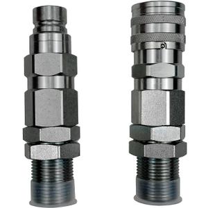 Hydraulic Quick-Connect Coupler Replacement for AT312877 KV13884 Fit for John Deere 332 326D 280 332D 325 333D 270 328 328D 260