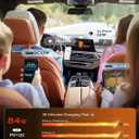 LISEN Retractable Car Charger, Gifts for Mothers Day, Upgrade 84W Car Charger USB C Fast Charge Unique 2026 Car Accessories for Mom Dad Him Her Men Women, for iPhone 17 16 15 14