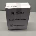 TBMax Airtight Rice Container 10 Lbs, Cereal Dispenser, Pet Cat Dog Food Storage Container, Plastic Kitchen Pantry Food Storage Holder with Cup -Dark Grey