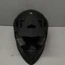 GLX GX23 Dirt Bike/Motocross Helmet - Matte Black, Medium - DOT Approved