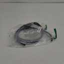 Tnisesm 5/16" Fuel Line Assembly, Nylon Braided Fuel Line Hose Rubber Marine Outboard Boat Motor RVs Fuel Assembly with Primer Bulb 304 Steel Hose Clamps 6.5FT