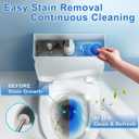 Toilet Bowl Cleaners, Upgraded Blue Automatic Toilet Tank Cleaner Tablets for Deodorizing & Descaling, Long-Lasting Against Tough Stains, 43 oz/16 Packs