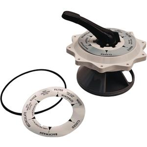 270067 2 Inch Top Valve Assembly Replacement for Hiflow Top & Side Mount Pool Spa Multiport Valves