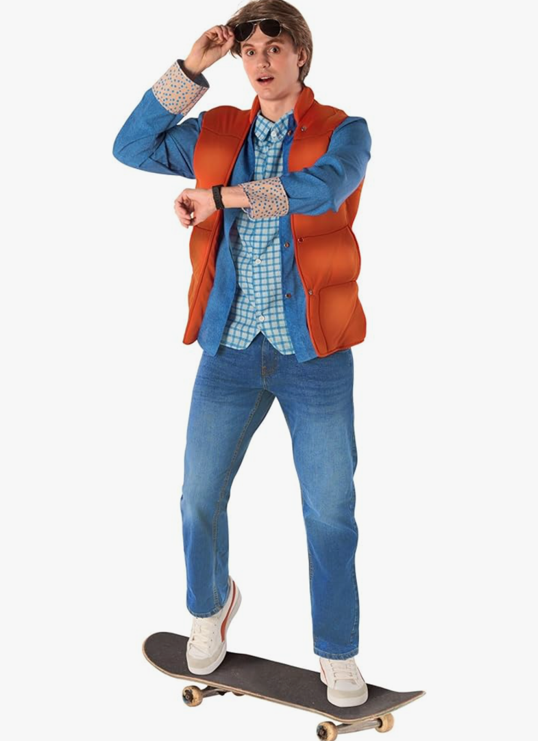 Morph Future Time Traveler Costume Men, Halloween Costumes For Men, Halloween Costumes For Adults, M