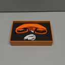 GPS Wireless Dog Fence with Free App, Electric Fence System with Training Collar, Portable Fence for Outdoor Use, Rechargeable Waterproof Flexiable Collar, Adjustable for Large Medium Dogs (Orange)