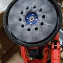 Drywall Sander with Vacuum Dust Collector, IMQUALI 6.8A 750W Sander Tool with 7 Variable Speed 800- 1750RPM, Popcorn Ceiling Removal Tool, Extendable Handle, LED Light, 12pcs Sanding Discs