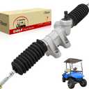 Roykaw Golf Cart Steering Gear Box Assembly Replacement with Tie Rod Ends Compatible with Yamaha G29/Drive Gas & Electric Models, Steering Rack and Pinion, Durable and Sturdy, OEM# JW1-F3400-00, OEM standard
