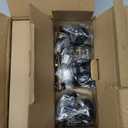 2 Pack Front Door Lock Set Matte Black,Exterior Door Lock Set with Deadbolt,Single Cylinder Deadbolt Lock and Door Knob Set,Keyed Alike Door Knobs with Lock&Keys,Round Ball Entry Door Lockset