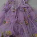 TTYAOVO Toddler Baby Dress Birthday Party Tulle Girl Dresses (12 Months, 2109 Purple)