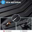 KUST Floor Mats for 2020-2025 2026 Mazda CX-30, All Weather Floor Liners TPE Front Rear 2 Row Car Mats for CX30 Accessories High Edge Non-Slip