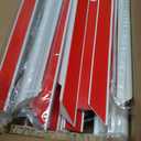 Pre-Cut Peel and Stick Wall Molding Kit Wainscoting Trim- Self Adhesive Premade Accent Panel Chair Rail for Interior Moulding Home Decor Accent Wall Set of 6 pcs - 3 Top 3 Bottom, Ready to Assemble, x2 +