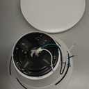 Dreo Ceiling Fans with Lights, 12 Speeds & 3 Fan Modes, Quiet DC Motor, Low Profile Easy to Install, Flush Mount Smart Ceiling Fan with Dimmable LED, 12H Timer for Bedroom, Remote, White, 44''