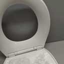Toilet Seat Round, Slow Close Hinges, Non-Slip Bumpers, Easily Remove