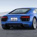 Sugar Skull Flowers License Plate Frame Cute Colorful License Plate Frames Stainless Steel Accessories Cars Decor with 2 Holes and Screws Fits Standard US CA Vehicles Size 12.2 x 6 Inches