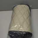 NOKINS Golf Cart Seat Covers Fit Club Car Precedent/DS/EZGO RXV/TXT/Yamaha Drive Aftermarket Standard Rear Seat Cushion, No Stapler, Multiple Colors&Breathable (Oyster Gray&Black)