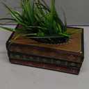 Artificial Fake Grass Plants In Book Planter