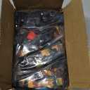 ANLULOAD Retractable Ratchet Strap(0.7In x 6.5Ft),S Hook Retractable Tie Down Strap for Motorcycles, Boats,Atvs,Utvs.WLL220Lbs,BS:440Lbs(4 Pack)