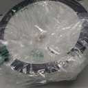 Goaste 2 Pack Dog Fence Window, 12.4 Inch Clear Pet Dome, Durable Plastic Pet Peek Windows Playground, Doggie Fence Safe Domes, Pets Supply for Dog Cat Horse, 12.4 x 4.9 Inch