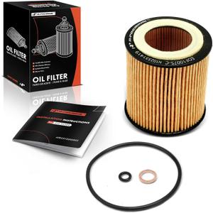 A-Premium 10K Miles Protection Oil Filter Compatible with BMW 320i xDrive, 323i, 325xi, 328i GT xDrive, 330xi, 330Ci, 335i GT xDrive, 428i Gran Coupe, 435i xDrive, 525xi, 528i xDrive, X1, X3, X5
